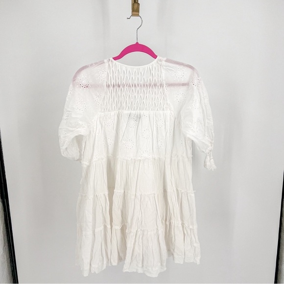 Lulus white tiered swing dress - Picture 6 of 6